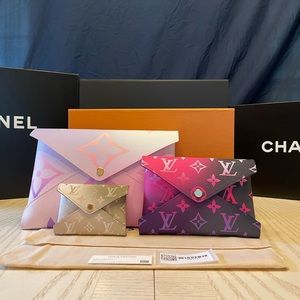 Authentic Louis Vuitton Kirigami Pochette Set